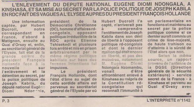 L'INTERPRETE N°1142