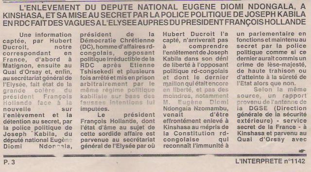 L'INTERPRETE N°1142