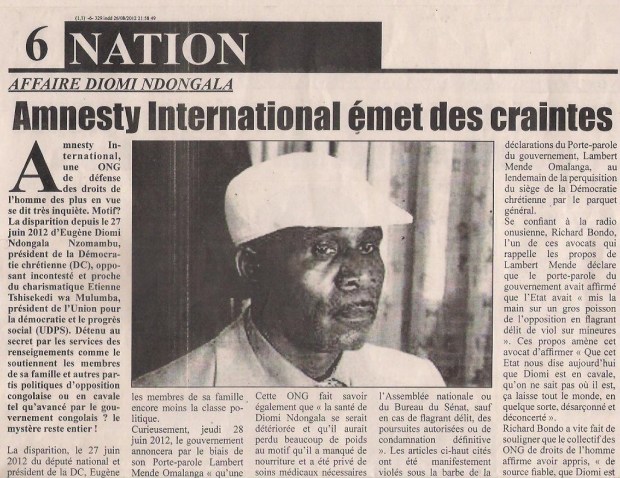 CONGO NOUVEAU N°328