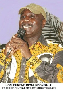 DIOMI NDONGALA PRISONNIER POLITIQUE 2012