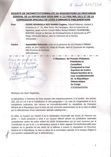 COUR CONSTUTIONNEL 2