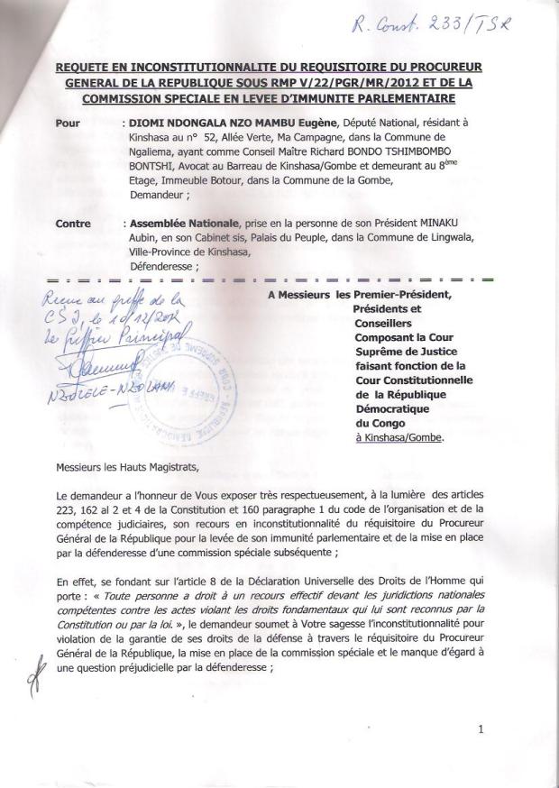 COUR CONSTUTIONNEL 2