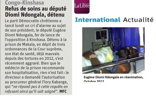 refus de soin la libre belgique du 100713