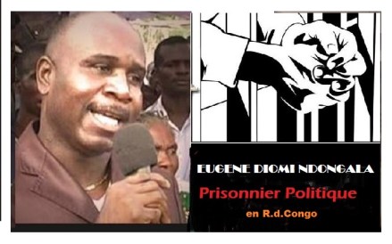 diomi prisonier politique rdc