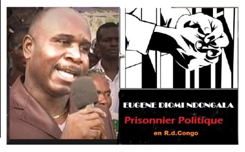 diomi prisonier politique rdc
