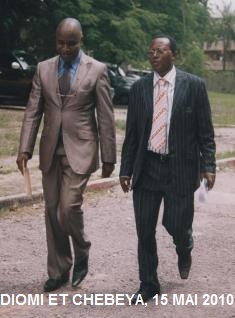 DIOMI ET CHEBEYA MAI 2010