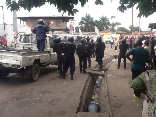 REPRESSION POLICIERES