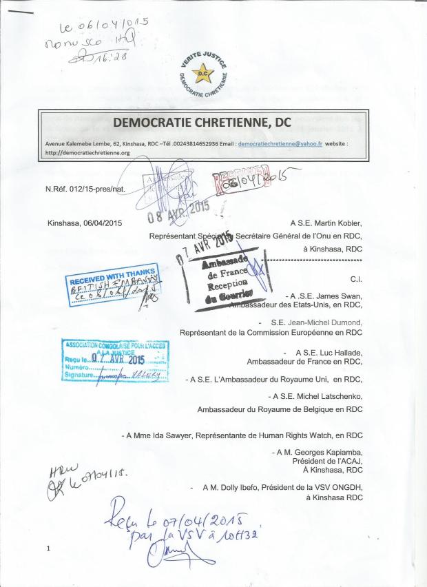 ACCUSEES DE RECEPTION COMMUNIQUE DC FOSSE COMMUNE 1 001