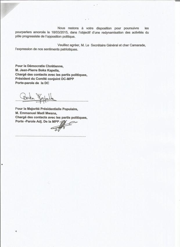 LETTRE A MAVUNGU DC-MPP SUR FEUILLE DE ROUTE UDPS.4    001