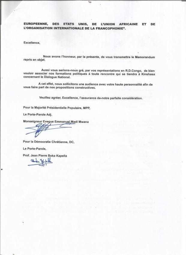 lettre de transmission memo signee 20002