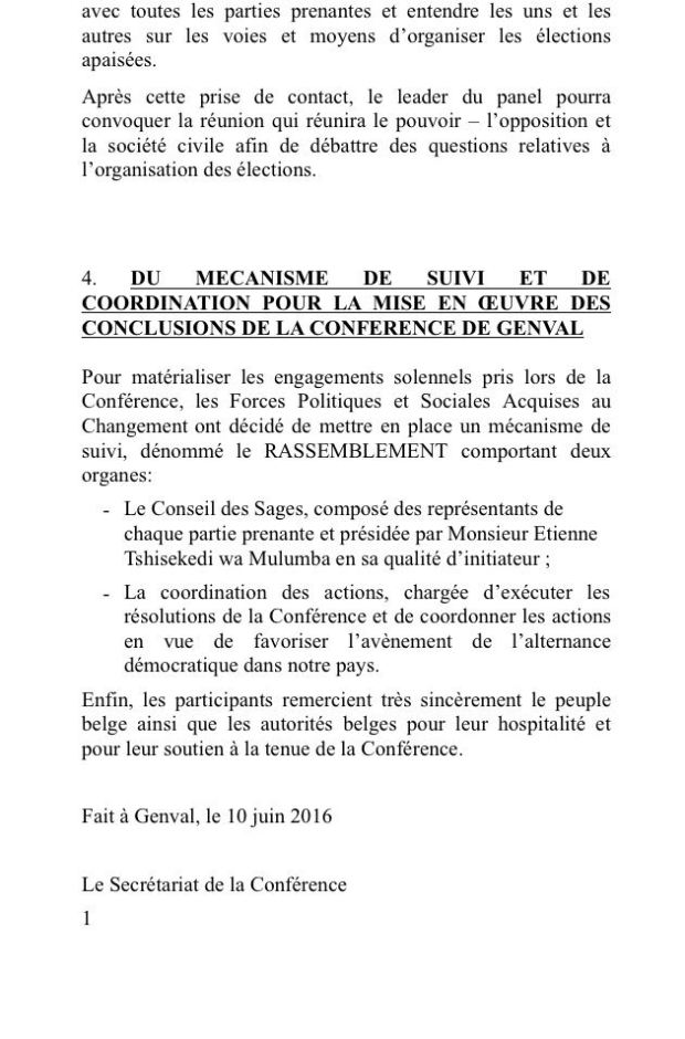 RAPPORT CU CONCLAVE BXL4