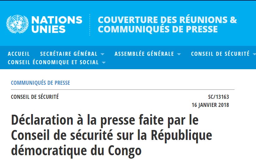 dec conseil de securite sur rdc 170118