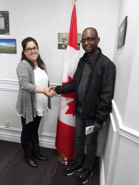MAGLOIRE KASONGO ET JEANNETTE MANOUKIAN CANADA